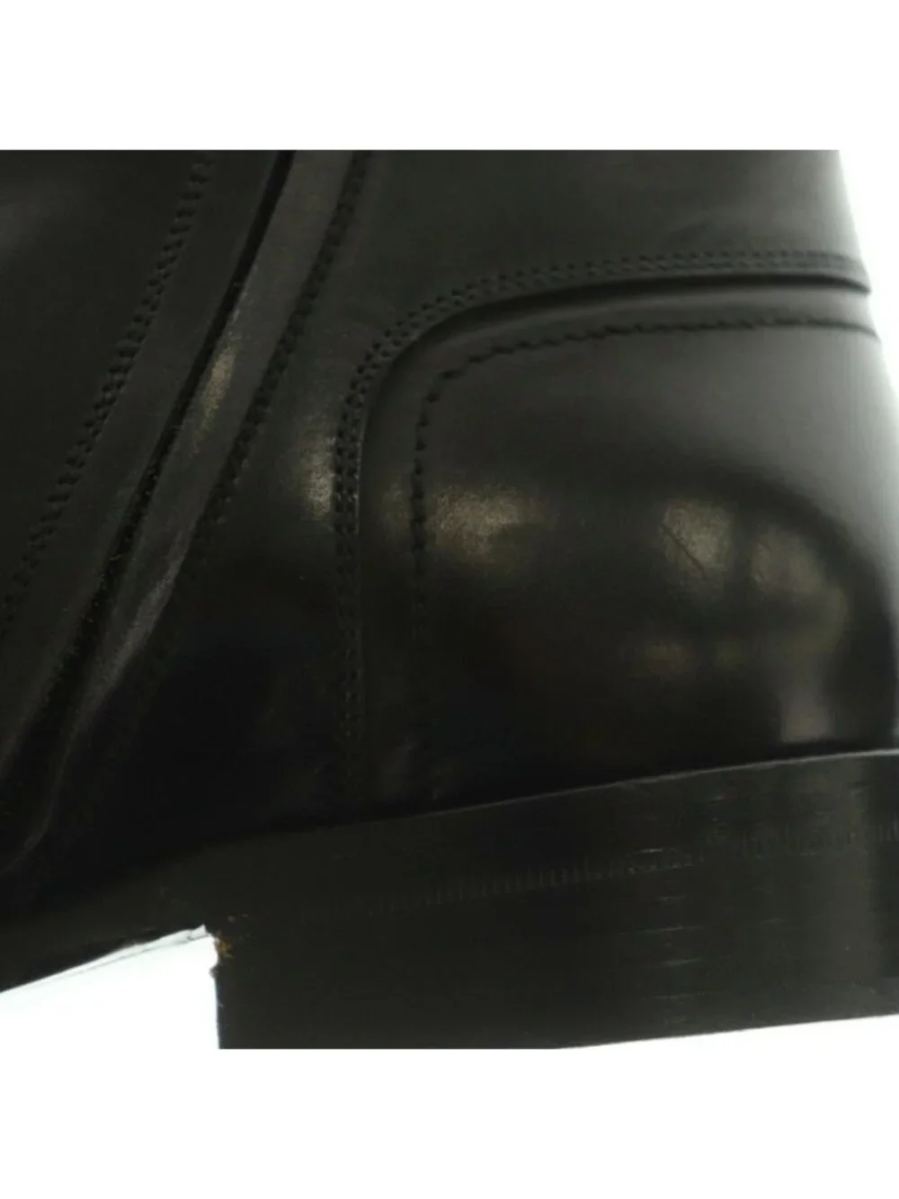 Dior Homme Side Zip Short Boots 40 Black